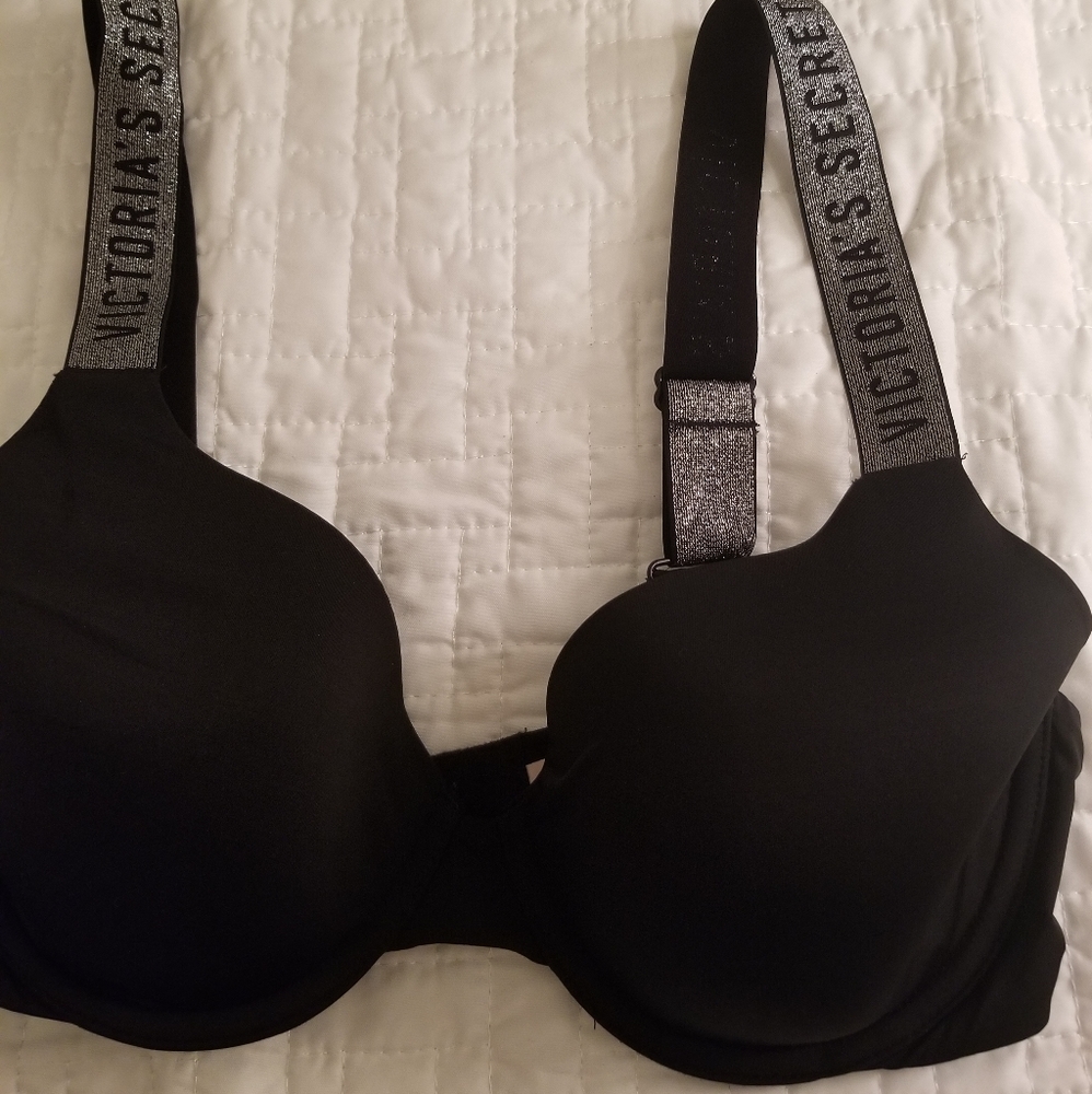 Beautiful silver sparkle bra